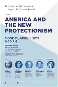 America and The New Protectionism Poster