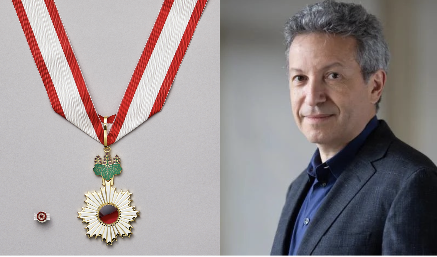 The Order of the Rising Sun Awarded to PER Executive Director David Weinstein